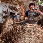 Taller de canastas en Mimbre